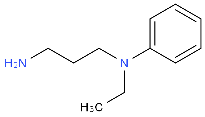 53606-48-7 n-(3-氨基丙基)-n-乙基-n-苯胺 結構式圖片