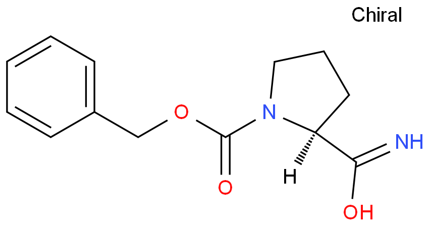 Z-PRO-NH2 structure