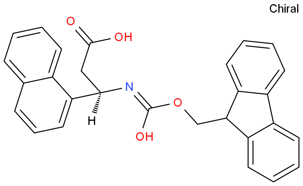 FMOC-(R)-3-氨基-3-(1-萘基)-丙酸 CAS号:511272-47-2科研及生产专用 高校及研究所支持货到付款