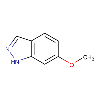 6-甲氧基-1H-吲唑化学结构式
