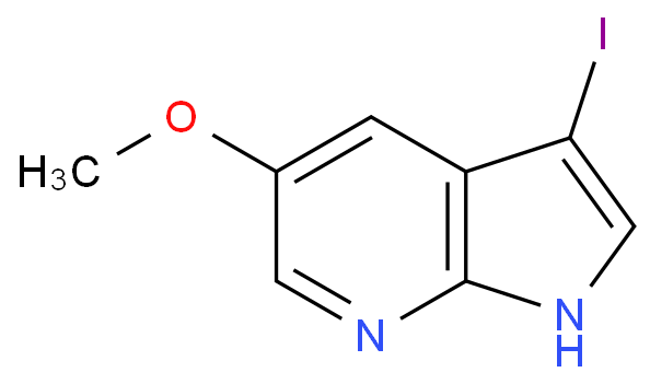 3-碘-5-甲氧基-1H-吡咯[2,3-B]吡啶