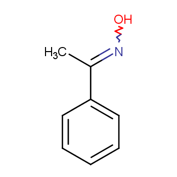苯乙酮肟化学结构式