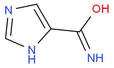 咪唑-4-甲酰胺化学结构式