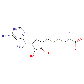 L-Homocysteine, S-[[(1S,2R,3S,4R)-4-(6-amino-9H-purin-9-yl)-2,3-dihydroxycyclopentyl]methyl]-