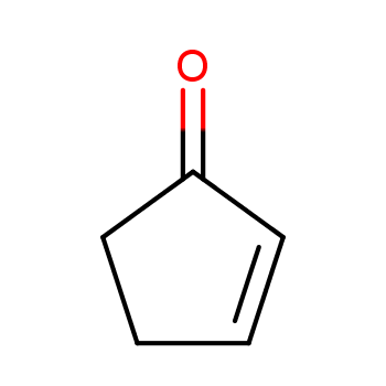 2-环戊烯酮化学结构式
