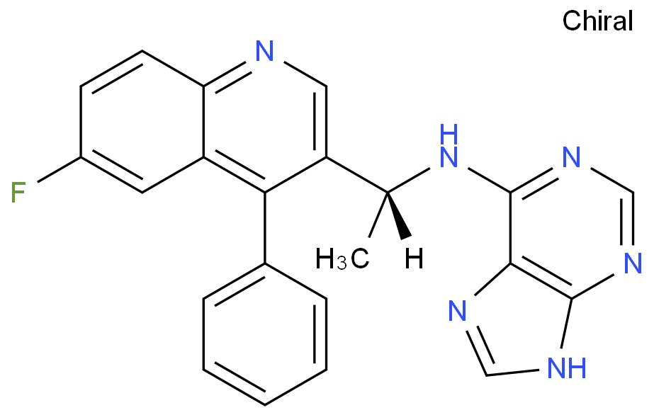 1374189-01-1 N-[(1R)-1-(6-fluoro-4-phenyl-3-quinolinyl)ethyl]-7H-purin ...