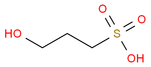 3-羟基丙磺酸化学结构式