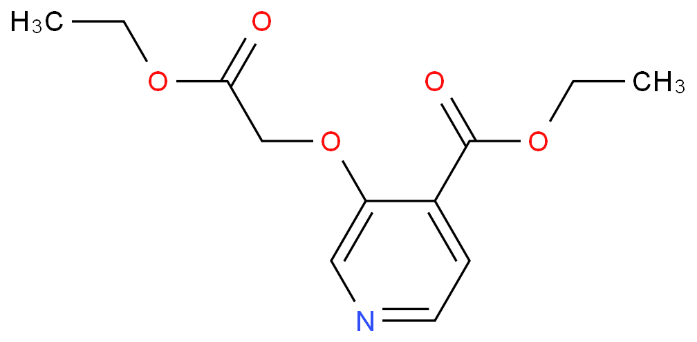 ethyl 3-(2-ethoxy-2-oxoethoxy)isonicotinate