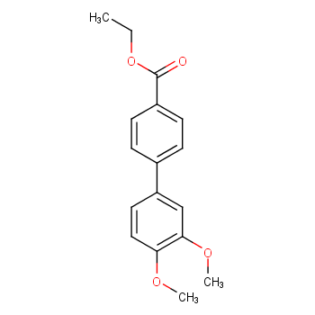 3',4'-二甲氧基联苯-4-羧酸乙酯CAS号281233-39-4；质量保证