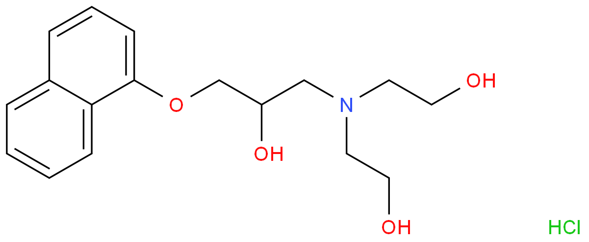 2-Propanol,1-[bis(2-hydroxyethyl)amino]-3-(1-naphthalenyloxy ...