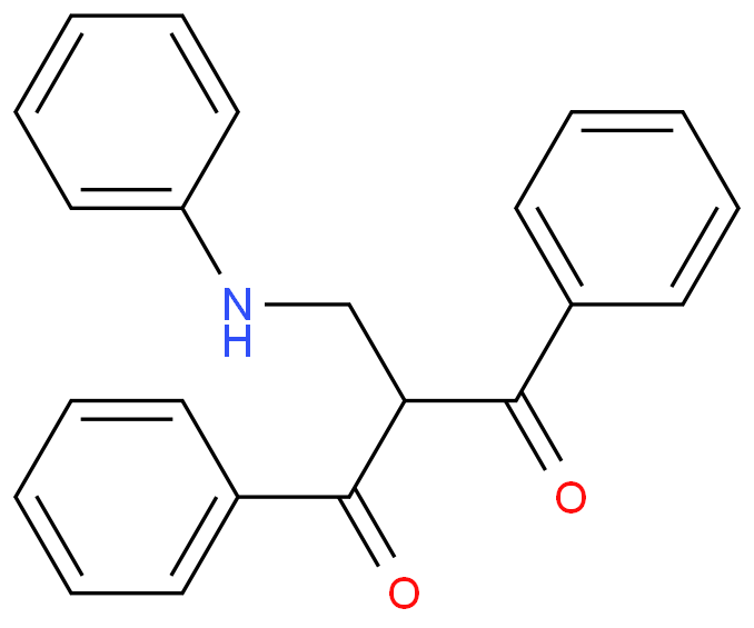 1,3-Propanedione, 1,3-diphenyl-2-[(phenylamino)methyl]-