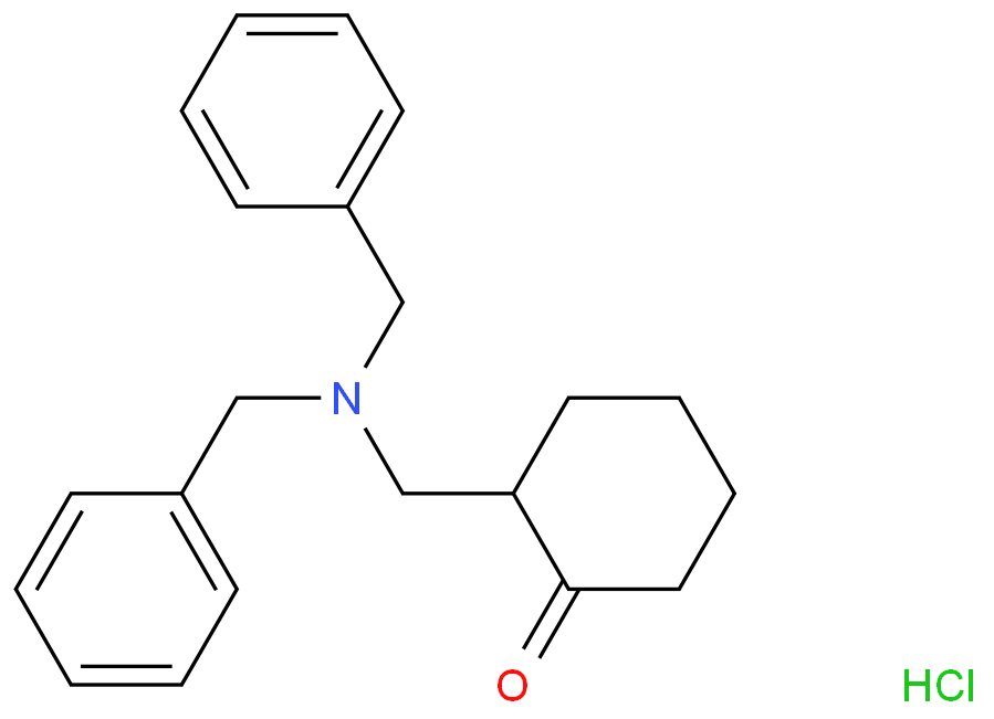 2-[(N,N-DIBENZYLAMINO)METHYL]CYCLOHEXANONE, HYDROCHLORIDE