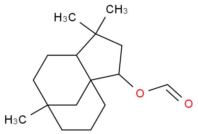 3a,7-Methano-3aH-cyclopentacycloocten-3-ol,decahydro-1,1,7-trimethyl-, 3-formate (Clovanyl-3-mono fomate)  