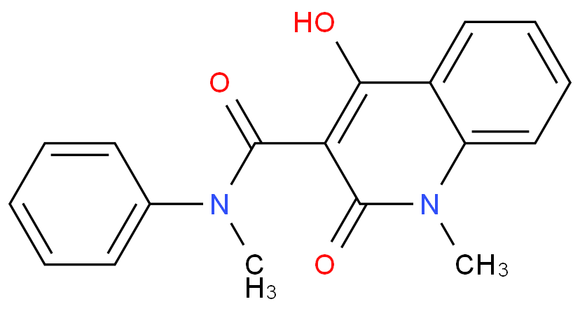 4-hydroxy-N,1-dimethyl-2-oxo-N-phenylquinoline-3-carboxamide