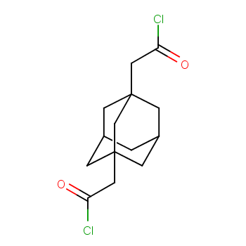 Tricyclo[3.3.1.1(3,7)]decane-1,3-diacetyl dichloride