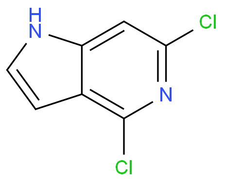 4,6-DICHLORO-1H-PYRROLO-[3,2-C]-PYRIDINE  