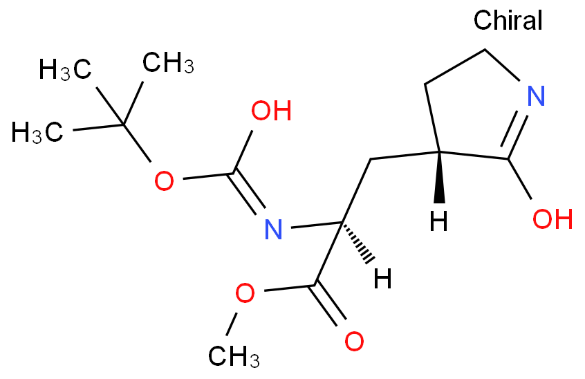 (alphaS,3S)-alpha-[(叔-丁基氧羰基)氨基]-2-氧代-3-吡咯烷丙酸甲酯 