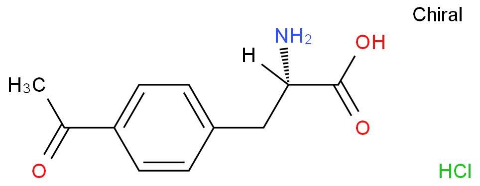 3-(4-acetylphenyl)-2-aminopropanoic acid hydrochloride