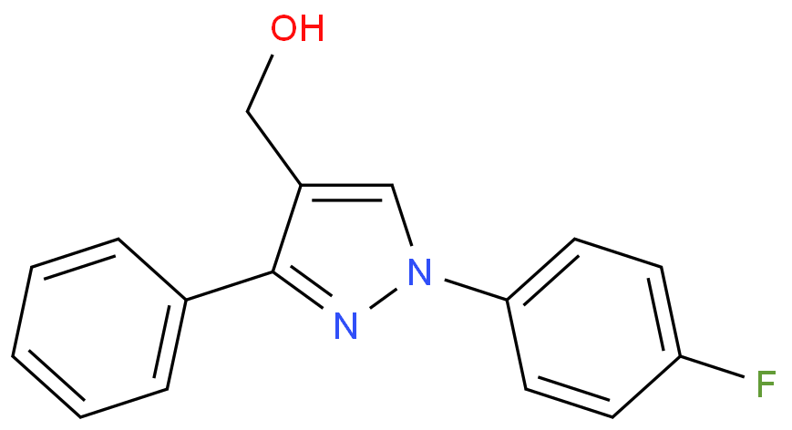 (1-(4-FLUOROPHENYL)-3-PHENYL-1H-PYRAZOL-4-YL)METHANOL