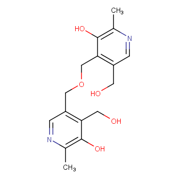 3-Pyridinemethanol, 5-hydroxy-4-[[[5-hydroxy-4-(hydroxymethyl)-6-methyl-3-pyridinyl]methoxy]methyl]-6-methyl-