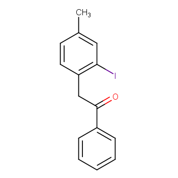 2-(2-碘-4-甲基苯基)-1-苯基乙烷-1-酮