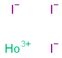 碘化钬(III)化学结构式