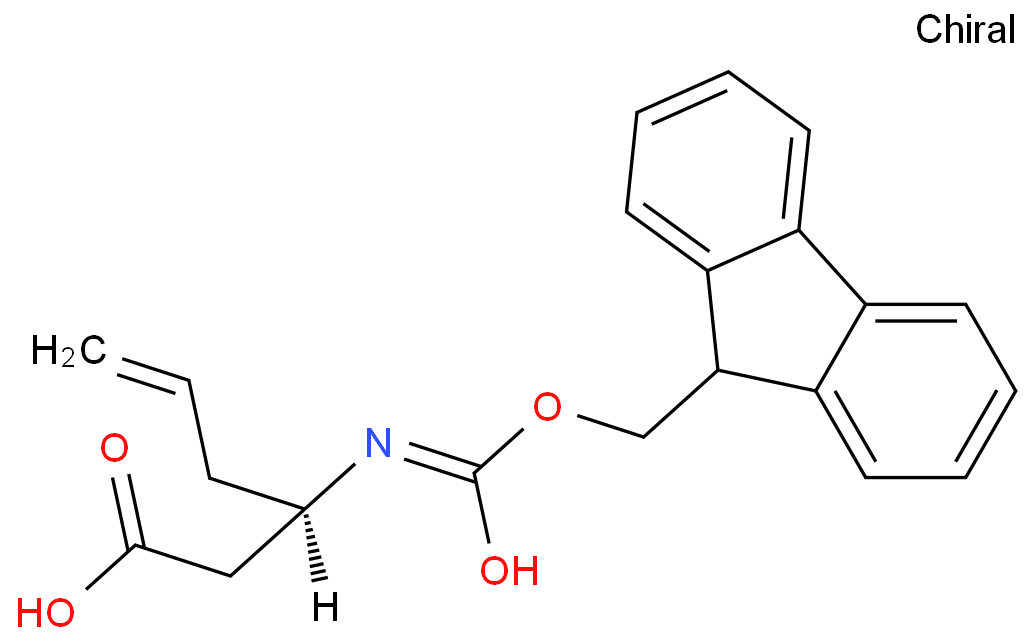 FMOC-(R)-3-氨基-5-己烯酸；CAS号269726-95-6 （科研试剂/现货优势供应，质量保证）