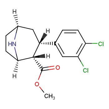 methyl 3-(3,4-dichlorophenyl)-8-azabicyclo[3.2.1]octane-2-carboxylate  