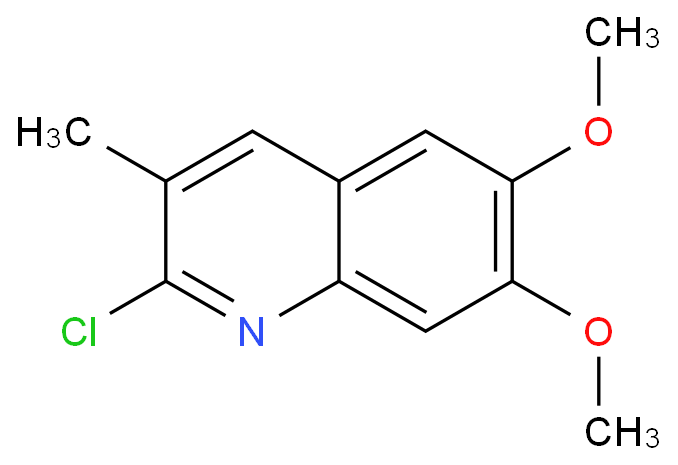 2-氯-6,7-二甲氧基-3-甲基喹啉 CAS号:577967-81-8科研及生产专用 高校及研究所支持货到付款