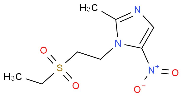 1H-Imidazole,1-[2-(ethylsulfonyl)ethyl]-2-methyl-5-nitro-  