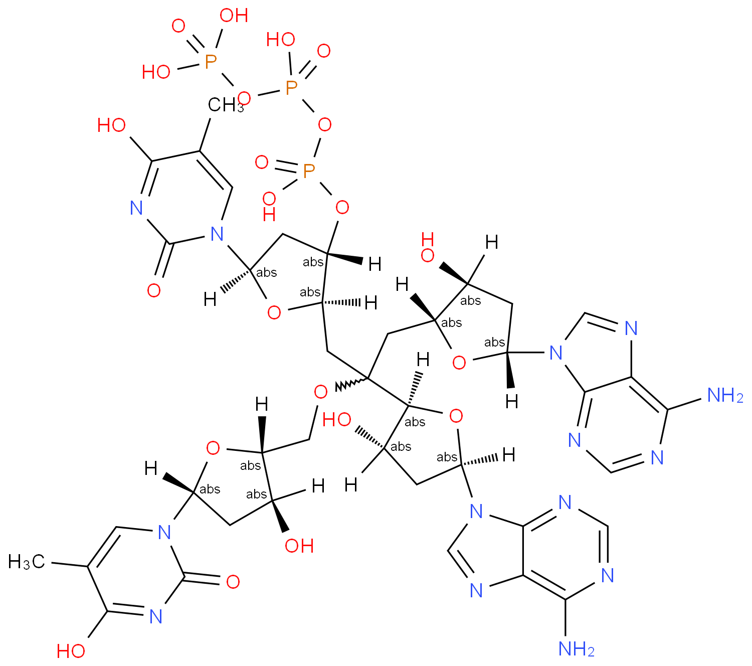 脱氧-(胸苷酰-腺苷酰-胸苷酰-腺苷酸)