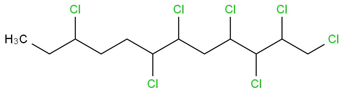 氯化石蜡化学结构式