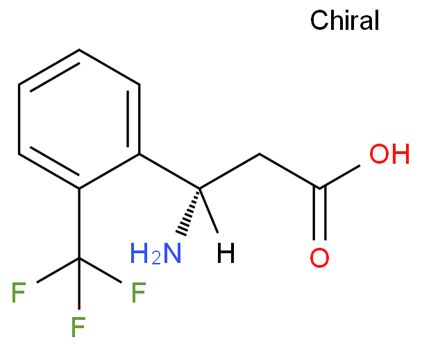 (S)-3-氨基-3-(2-三氟甲基苯基)丙酸 CAS号:755749-11-2科研及生产专用 高校及研究所支持货到付款