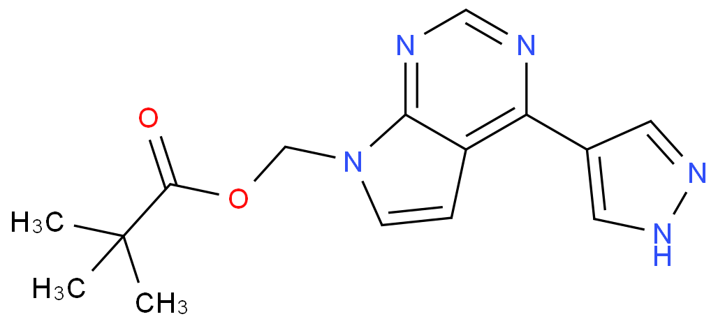 (4-(1H-吡唑-4-基)-7H-吡咯并[2,3-d]嘧啶-7-基)甲基特戊酸酯