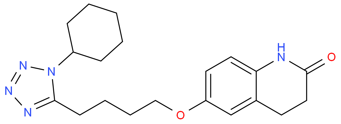 Cilostazol structure