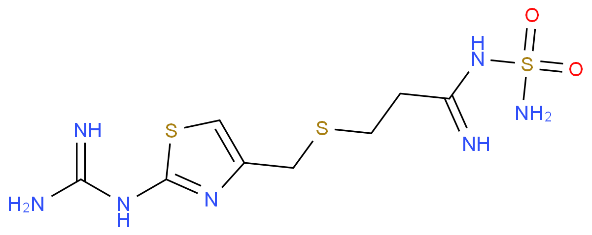 Famotidine structure