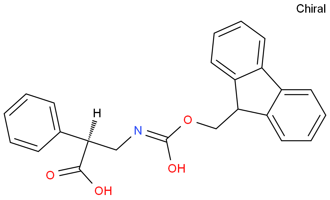 (S)-3-((((9H-芴-9-基)甲氧基)羰基)氨基)-2-苯基丙酸CAS号1217663-60-9(科研试剂/现货供应,质量保证)