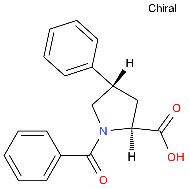 trans-1-Benzoyl-4-phenyl-L-proline