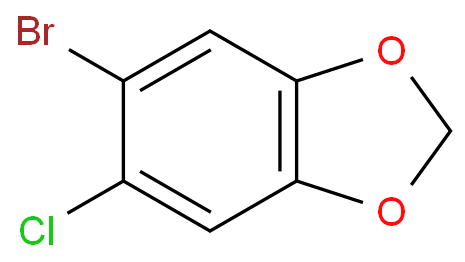 5-溴-6-氯苯并[d][1,3]1,3-二氧杂环戊烯CAS号233770-05-3； （现货优势供应/质量保证）