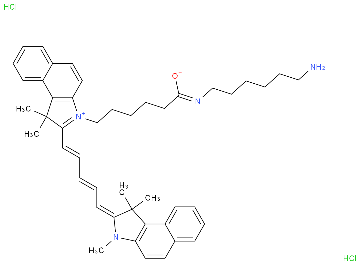 CY5.5-NH2脂溶菁染料CY5.5氨基2097714-45-7