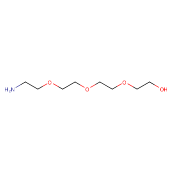 1-氨基-3,6,9-三噁-11-十一醇化学结构式