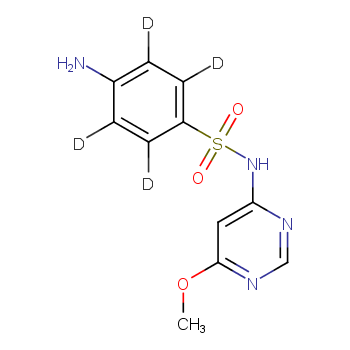 [2H4]-磺胺间甲氧嘧啶