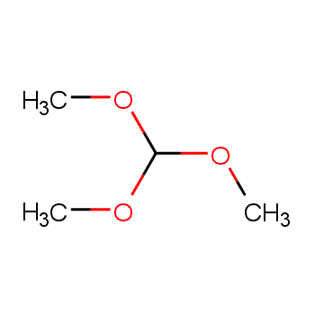 原甲酸三甲酯化学结构式