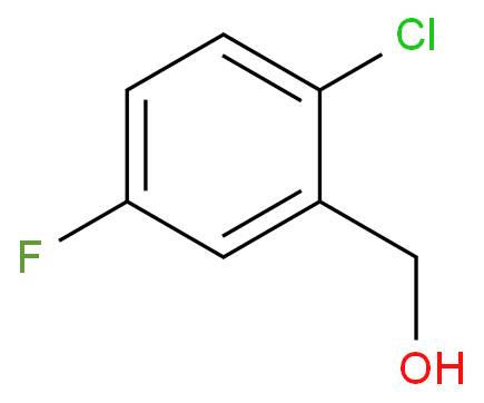 2-氯-5-氟苄醇化学结构式