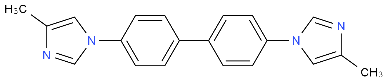 4,4'-双(4-甲基-1H-咪唑-1-基)-1,1'-联苯CAS号1789726-52-8（MOF/COF配体供应）