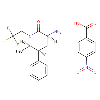 4-Nitro benzoate salt of amine intermediate