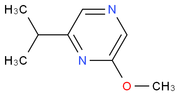 2-甲氧基-6-异丙基吡嗪化学结构式