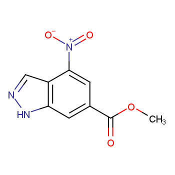 4-硝基-6-吲唑羧酸甲酯