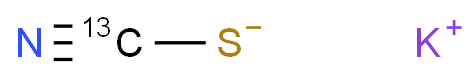 POTASSIUM THIOCYANATE (13C)