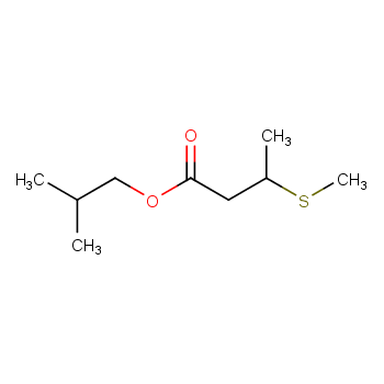 isobutyl-3-(methyl thio) butyrate